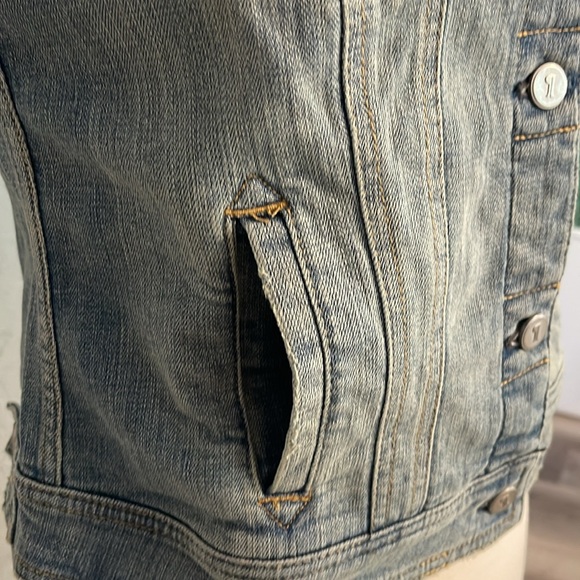 Denim Vest by Pilcro - Picture 8 of 9